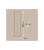 Cata CT-5172 3W Ledli Koridor Armatürü Beyaz Kasa Günışığı - Görsel 3
