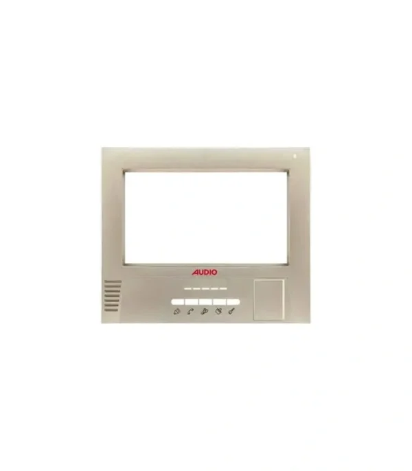 Audio 7" Diafon Tuş Takımlı Kapak Kare Modern Bronz