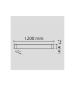 Noas Led Bant Armatür 54W 120 CM 6500K - Görsel 2
