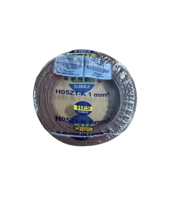 Hes Nyaf Kablo 1 Mm Kahverengi (H05z1-K) Halojen Free