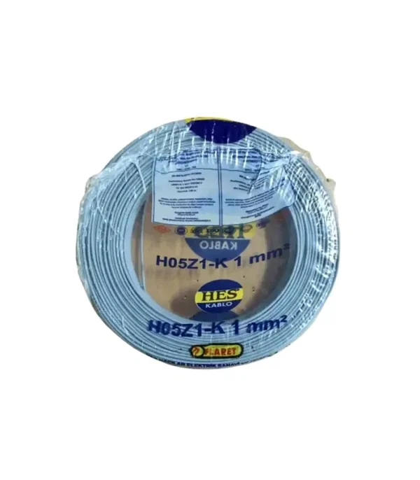 Hes Nyaf Kablo 1 mm² Gri (H05Z1-K)