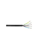 Ünal 5x10 mm² TTR Kablo Siyah H07VV-F
