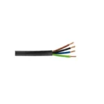 Ünal 4x10 mm² TTR Kablo Siyah H07VV-F