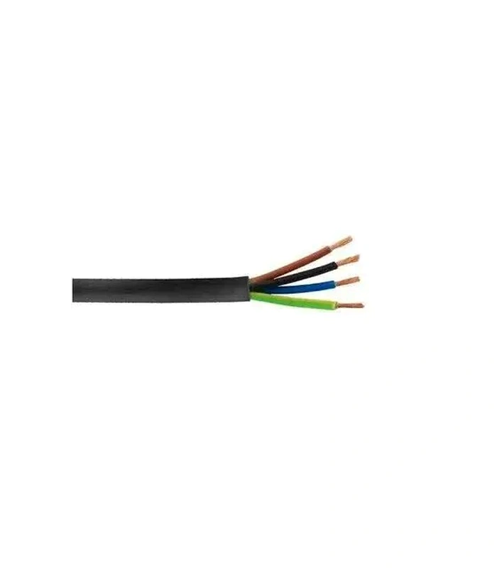Ünal 4x10 mm² TTR Kablo Siyah H07VV-F
