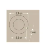 Cata CT-5144 3W Slim Panel Spot Armatür Beyaz Işık - Görsel 5