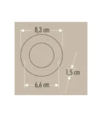 Cata CT-5144 3W Slim Panel Spot Armatür Beyaz Işık - Görsel 2