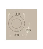 Cata CT-5145 6W Slim Led Panel Spot Armatür 4000K Ilık Beyaz - Görsel 5