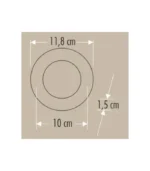 Cata CT-5145 6 Watt Panel Led Spot Armatür Beyaz Işık - Görsel 5