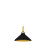 Cata CT-8201 Dekoratif Sarkıt Armatür Siyah Gold Duy 35cm - Görsel 2