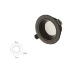 Cata CT-5261 8W Başak Led Armatür Siyah Kasa 3 Renk