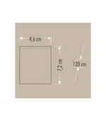 Cata CT-9081 60W 120cm Linear Armatür Beyaz Işık - Görsel 4