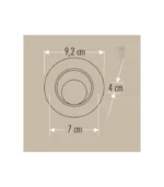 Cata CT-5252 7W Akik COB LED Armatür Saten Günışığı - Görsel 4