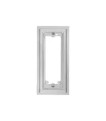 Audio Dekoratif Işıklı Zil Panel Gümüş Çerçeve - Görsel 2
