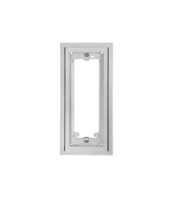Audio Dekoratif Işıklı Zil Panel Gümüş Çerçeve