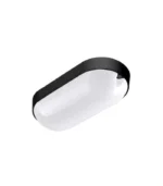 Işıldar 15w Led Area Oval Aplik Armatür Siyah — ürün görseli 1