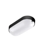 Işıldar 15w Led Area Oval Aplik Armatür Siyah