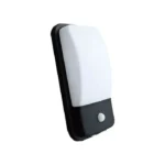 ACK AH07-05431 20W Sensörlü Led Duvar Apliği Siyah Kasa 6500K Beyaz Işık IP44