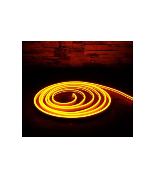ACK AS03-00608 10W/mt 12V Neon Hortum Led Amber Işık IP65