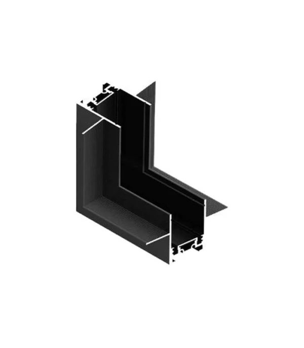 ACK AD45-95000 Slim Magnet Ray 90° Dikey Bağlantı Aparatı Sıva Üstü