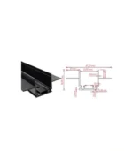 ACK AD45-90001 1 Metre Slim Magnet Ray Sıva Altı - Görsel 6