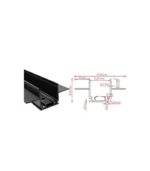 ACK AD45-90001 1 Metre Slim Magnet Ray Sıva Altı - Görsel 3