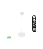 ACK AF11-10017 Led Masa Lambası Şarjlı Dimli Dokunmatik Beyaz Kasa - Görsel 2