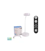 ACK AF11-10015 Led Masa Lambası Şarjlı Dimli Dokunmatik Beyaz Kasa - Görsel 5