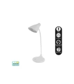 ACK AF11-10013 Led Masa Lambası Şarjlı Dimli Dokunmatik Beyaz Kasa - Görsel 7