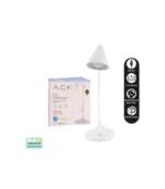 ACK AF11-10013 Led Masa Lambası Şarjlı Dimli Dokunmatik Beyaz Kasa - Görsel 10