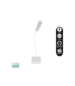 ACK AF11-10016 Led Masa Lambası Şarjlı Dimli Dokunmatik Beyaz Kasa - Görsel 6