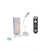ACK AF11-10016 Led Masa Lambası Şarjlı Dimli Dokunmatik Beyaz Kasa - Görsel 9