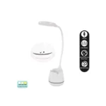 ACK AF11-10014 Led Masa Lambası Şarjlı Dimli Dokunmatik Beyaz Kasa