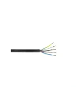 Hes 5x4 mm² TTR Kablo Siyah H05VV-F 100'lük - Görsel 2