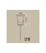 Cata CT-7304 12W Power Ledli Bahçe Kazığı Yeşil - Görsel 6