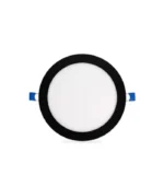 ACK AP01-01831 18W Sıva Altı Yuvarlak Led Spot Panel Armatür 6500K Beyaz Işık Siyah Kasa - Görsel 6