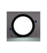 ACK AP01-01831 18W Sıva Altı Yuvarlak Led Spot Panel Armatür 6500K Beyaz Işık Siyah Kasa - Görsel 3