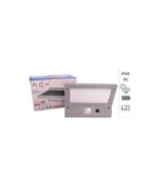 ACK AG60-07851 Solar Duvar Apliği Hareket Sensörlü Dimli IP65 3000K Günışığı — ürün görseli 5