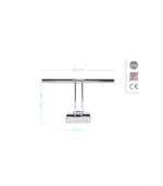 ACK AH10-00105 6W Krom Led Tablo Apliği 3000K Günışığı — ürün görseli 5