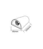 ACK AH07-07601 2x3W 3000K Günışığı Çift Taraflı Dekoratif Led Duvar Apliği — ürün görseli 9