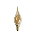 Cata CT-4281 4w Rustik Led Kıvrık Buji Ampul E14 Amber