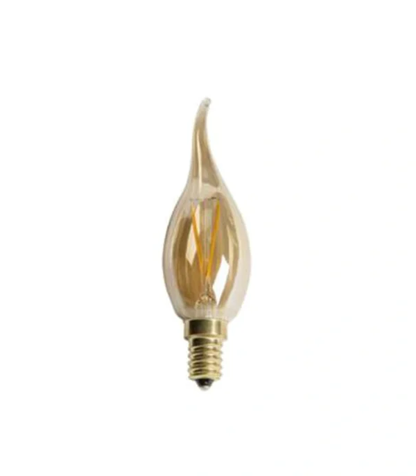 Cata CT-4281 4w Rustik Led Kıvrık Buji Ampul E14 Amber