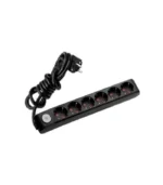 Viko Multi-Let Siyah Altılı Grup Priz Anahtarlı Topraklı Ups 2 Metre (Çocuk Korumalı) 90139602 - Görsel 2