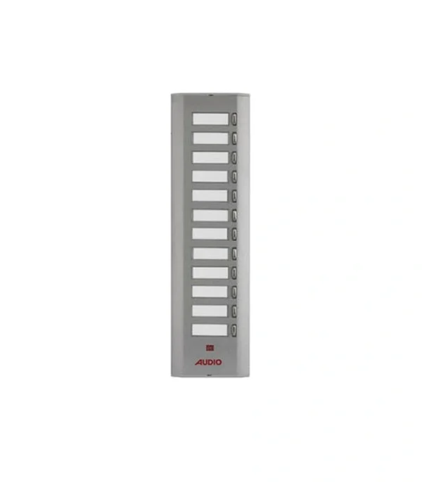 Audıo Audio Konsept Serisi Yan Sıra Tek Butonlu Zil Panel 12li