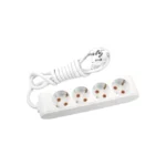 Viko Multi-Let Dörtlü Grup Priz Ups Topraklı 2 Metre (Çocuk Korumalı) 90110402