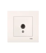 Viko Karre/Meridian Krem Tv Geçişli 8db ( Çerçeve Hariç ) - Görsel 3