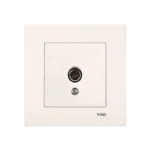 Viko Karre/Meridian Krem Tv Geçişli 8db ( Çerçeve Hariç )