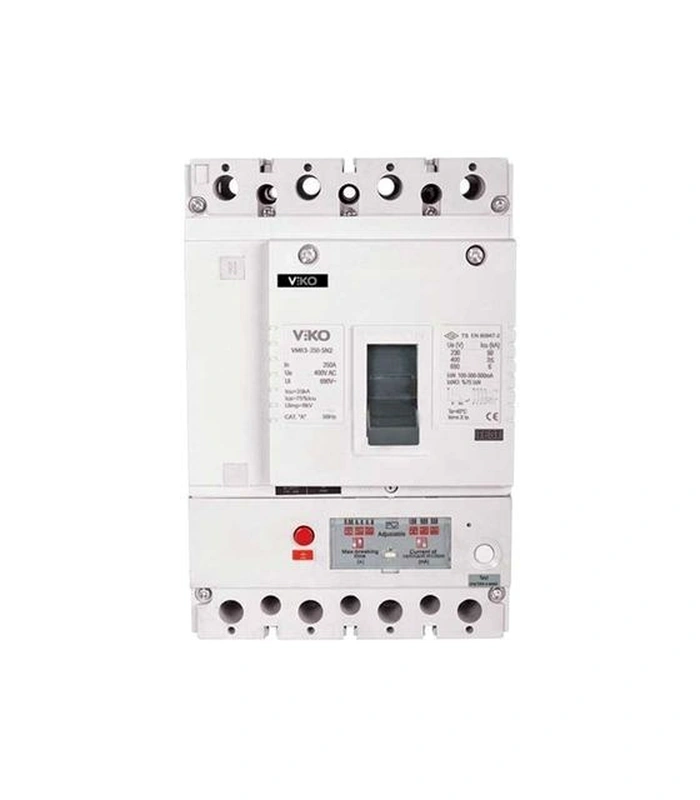 Viko - VMR2-125-SN2 4x125A 25ka Sn2 Kaçak Akımlı Sabit Kompakt Şalter