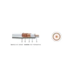 Hes RG6 U6 Cu/Cu Anten Kablosu Halogen Free