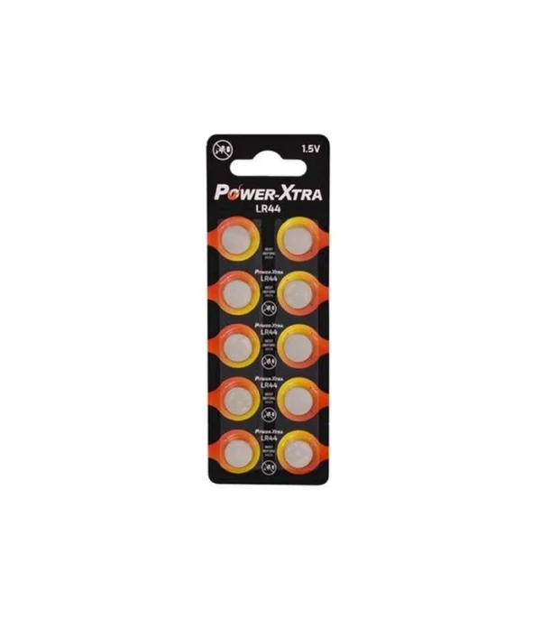 Power-Xtra LR44 Size Alkaline Pil - Blister ( 1 adet )
