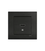 Viko Novella/Trenda Siyah Hdmi Konnektör (Çerçeve Hariç) - Görsel 2